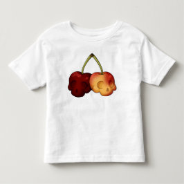 Camiseta De Bebé Dulce mortífero Cherry Skull