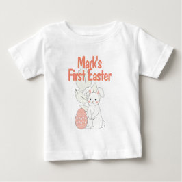 Camiseta De Bebé Dulce Pascua Personalizada Primera Semana Santa