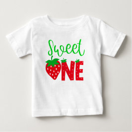 Camiseta De Bebé Dulce primer cumpleaños