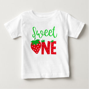 Camiseta De Bebé Dulce primer cumpleaños