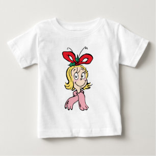 Camiseta De Bebé Dulce retrato de Cindy Lou Who