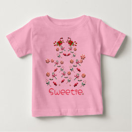 Camiseta De Bebé Dulce rosado lindo niño infantil moda