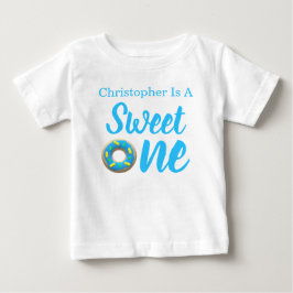 Camiseta De Bebé Dulce Un Donut Primer Cumpleaños