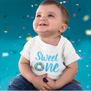 Camiseta De Bebé Dulce Un Donut Primer Cumpleaños
