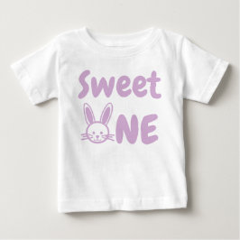 Camiseta De Bebé Dulce una Pascua Primer cumpleaños Camiseta bebé