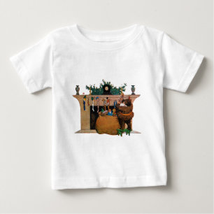 Camiseta De Bebé Dulce y viejo duende de Navidad, Jessie Willcox Sm