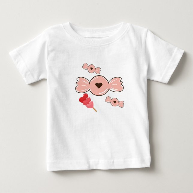 Camiseta De Bebé Dulces Delicias (Anverso)