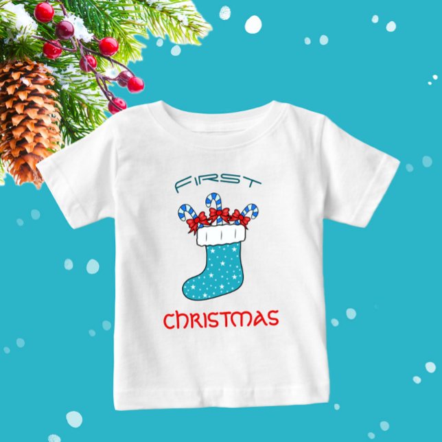 Camiseta De Bebé Dulces Navidades dulces (Subido por el creador)