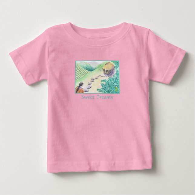 Camiseta De Bebé Dulces sueños (Anverso)