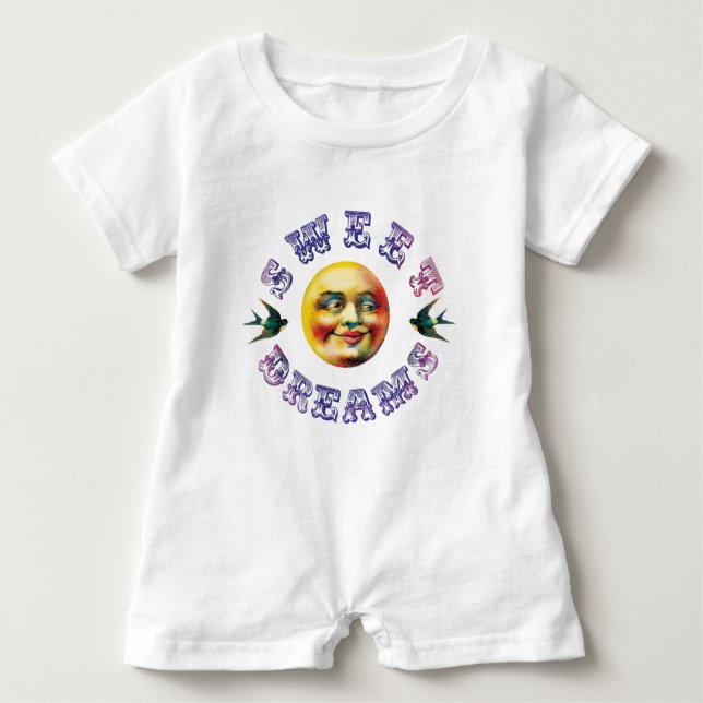 Camiseta De Bebé Dulces sueños (Anverso)