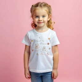 Camiseta De Bebé Dulces sueños se vuelven verdaderos niños curados