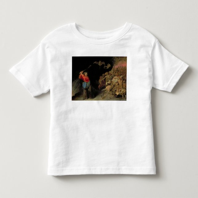 Camiseta De Bebé Dulle Griet allanando el infierno (Anverso)