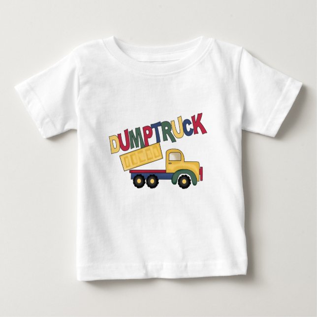 Camiseta De Bebé Dumptruck Tshirts and Gifts (Anverso)