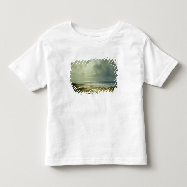 Camiseta De Bebé Duna por Hegoland, mar tranquilo (Anverso)