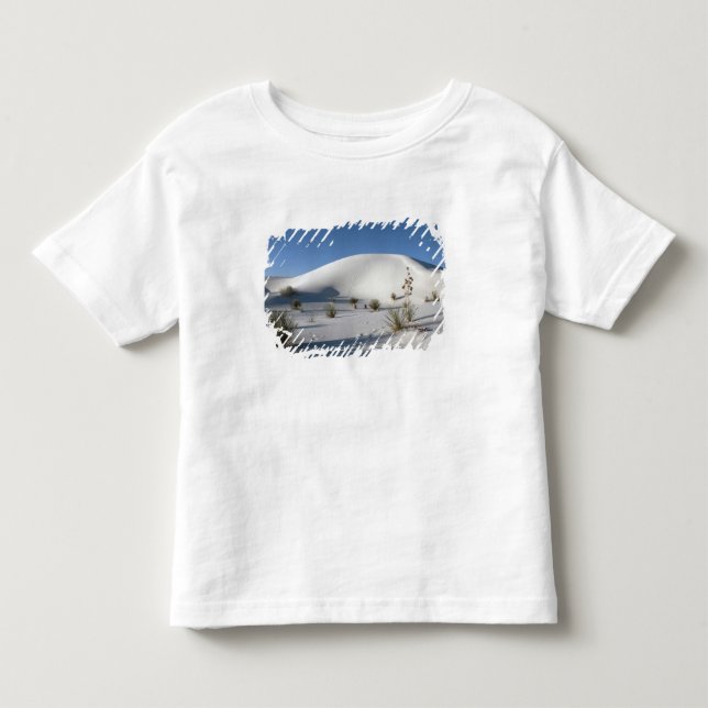 Camiseta De Bebé Dunas Transversales y Yucca de Jabón (Anverso)