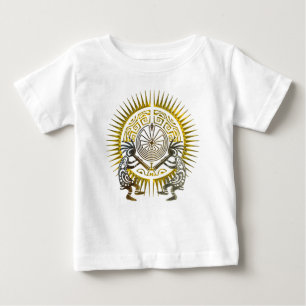 Camiseta De Bebé Dúo Kokopelli - Hombre en el Laberinto - Sol 1