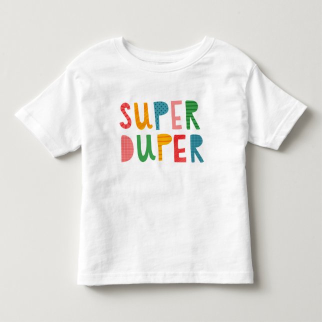 Camiseta De Bebé Duper estupendo (Anverso)
