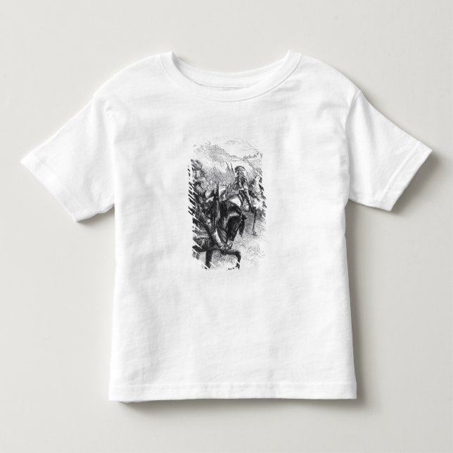 Camiseta De Bebé Duque de Monmouth que avanza en Taunton (Anverso)