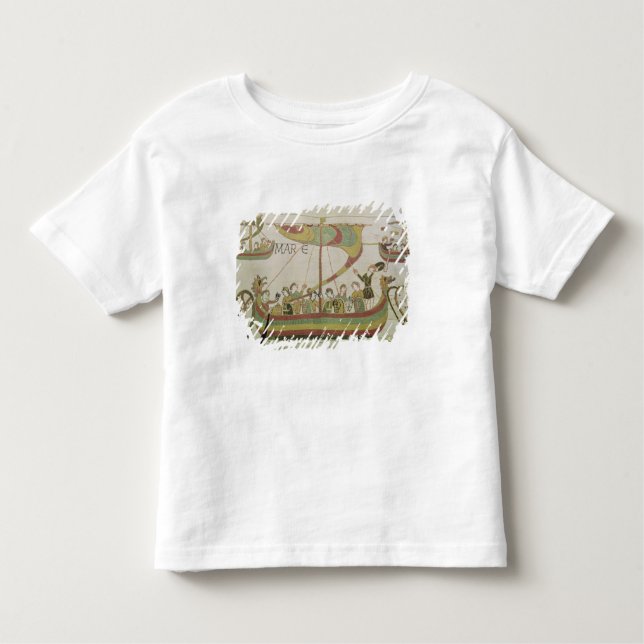 Camiseta De Bebé Duque Guillermo de Normandía cruza el mar (Anverso)