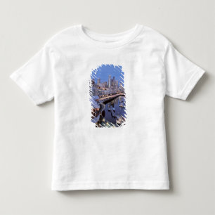 Camiseta De Bebé Dusk en el puerto de Bell en Seattle, Washington.