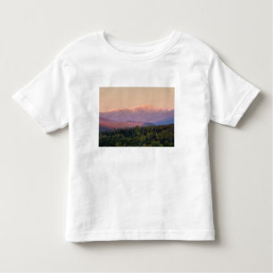 Camiseta De Bebé Dusk y Monte Washington en el nuevo Hampshire