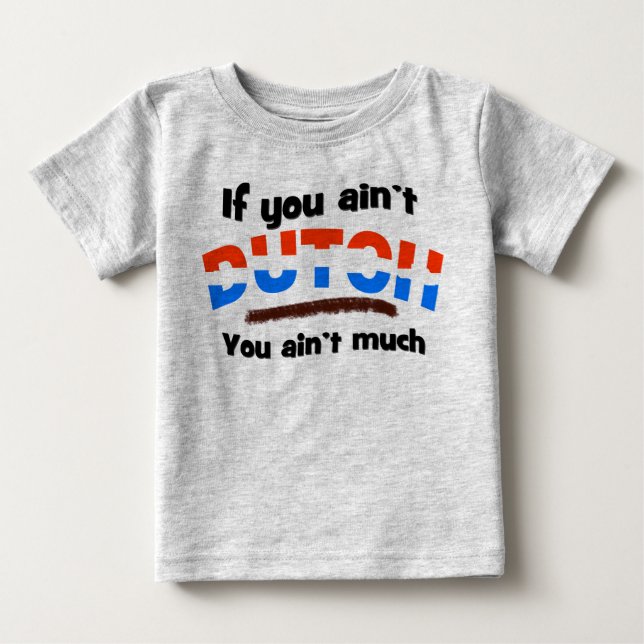 Camiseta De Bebé Dutch Infant creeper (Anverso)