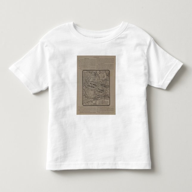 Camiseta De Bebé E Washington, N Idaho (Anverso)