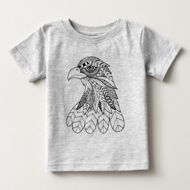 Camiseta De Bebé Eagle inspirado (Anverso)