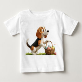 Camiseta De Bebé easter beagle