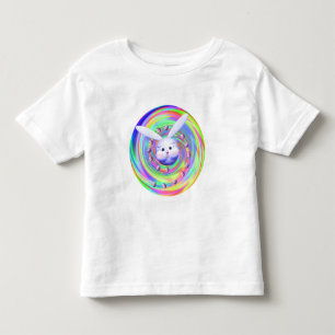 Camiseta De Bebé Easter Bunny Head Spin