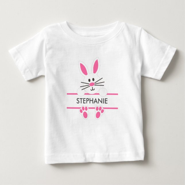 Camiseta De Bebé Easter Bunny Toddler Dress (Anverso)