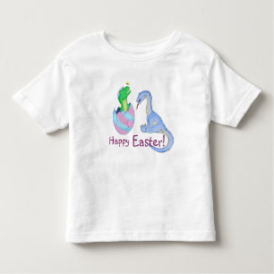 Camiseta De Bebé Easter Dinos