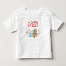 Camiseta De Bebé Easter Group Eggs Hoppy Easter Day