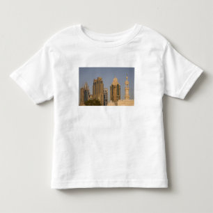 Camiseta De Bebé EAU, Dubái. Minarete de mezquita en Al Wasl, con