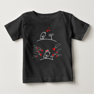 Camiseta De Bebé ECO DE AMOR - Comic Birds Tweetlercools 2