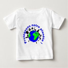 Camiseta De Bebé Ecología