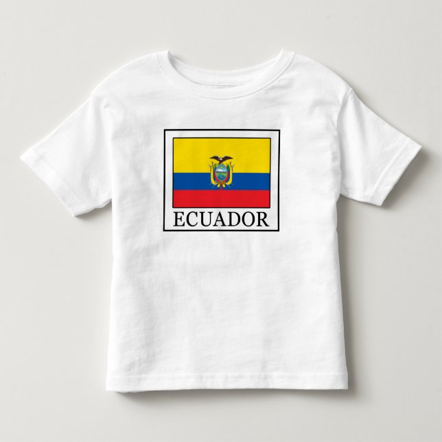 Camiseta De Bebé Ecuador (Anverso)