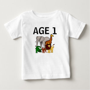 CAMISETA DE BEBÉ EDAD 1 JUNGLE BABY T-SHIRT