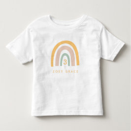 Camiseta De Bebé Edad de nacimiento del Chica del arcoiris Pastel m