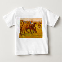 Edgar Degas antes de la carrera