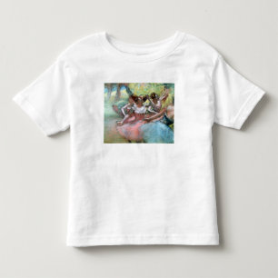 Camiseta De Bebé Edgar Degas el cuatro bailarinas en la etapa