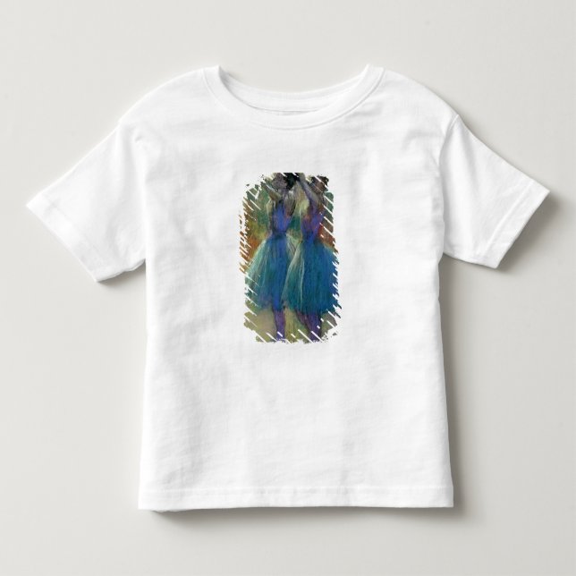 Camiseta De Bebé Edgar Degas el | dos bailarines azules (Anverso)