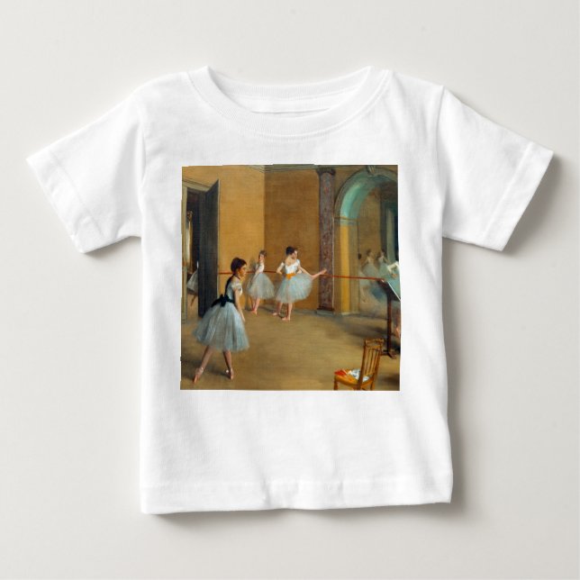 Camiseta De Bebé Edgar Degas El Foyer de Baile en la Ópera (Anverso)