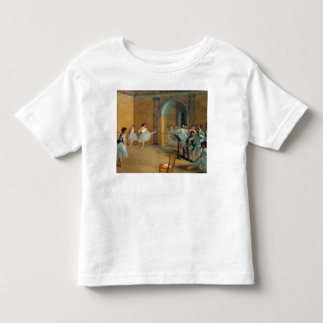 Camiseta De Bebé Edgar Degas El Foyer de Baile en la Ópera (Anverso)