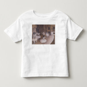 Camiseta De Bebé Edgar Degas   ensayo de ballet en el escenario, 18