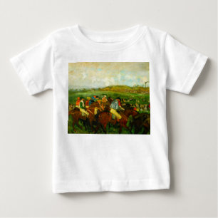 Camiseta De Bebé Edgar Degas Horseback Riding