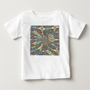 Camiseta De Bebé Edgy African Urban Pop Art Resumen Diseño Óptico