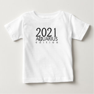 Camiseta De Bebé Edición de Aquarius 2021 con símbolo