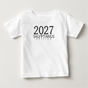 Camiseta De Bebé Edición Sagitario 2027 con símbolo Baby T-Shirt
