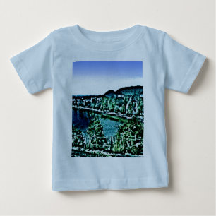 Camiseta De Bebé Edificio de Inverness de Escocia jGibney El Museo 